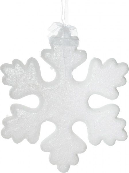 Декорация новогодняя Снежинка 20 см SDK3986W 