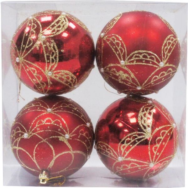 Набір іграшок Навіс d100 мм 4 шт./уп. 