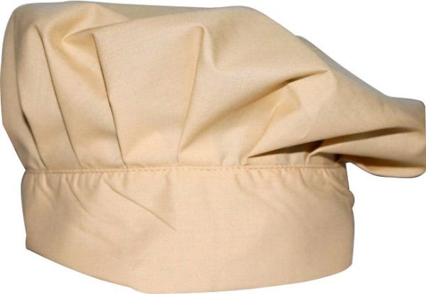 Шапка повара Lux-Form P0048 Безе р. универсальный бежевый