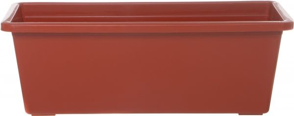 Ящик балконний Тарлев теракотовий B50 прямокутний 13,7л теракот (B50) 