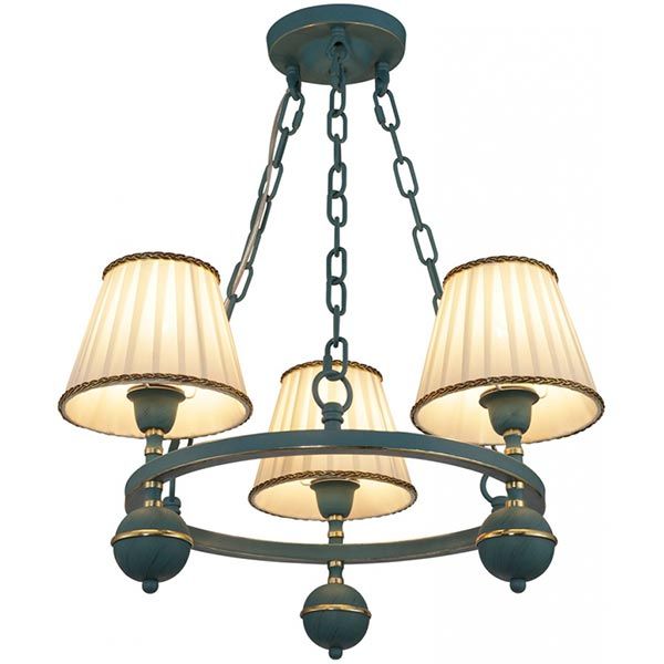 Люстра Altalusse INL-6136P-03 зеленая бронза