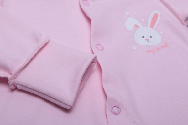 Комбинезон детский для девочки Bambinelli My Sweet Кмб304-3 р.62 розовый 