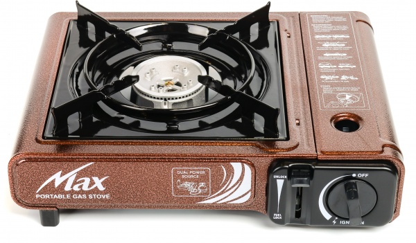 Плитка газова туристична з адаптером MS-2500LPG