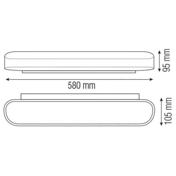 Світильник настінний HOROZ ELECTRIC BELEN-18 білий 029-003-0018-010 