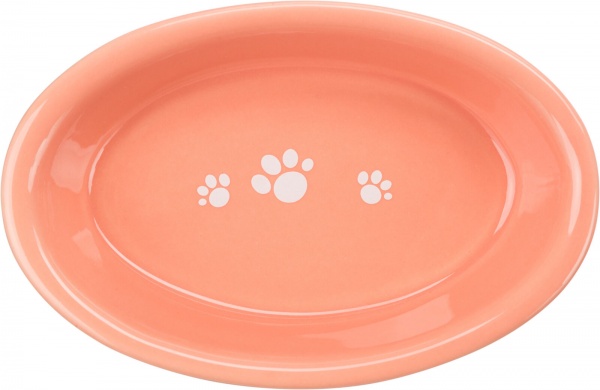 Миска Trixie для котів овальна керамічна 11.5 см 0.2 л (24495)