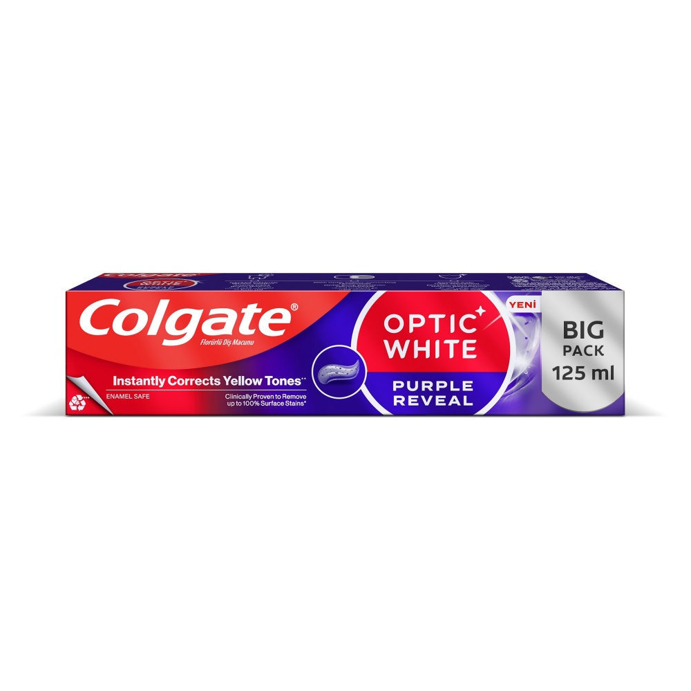 Зубная паста Colgate Optic White Purple 125 мл