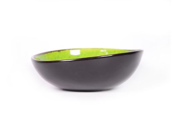 Салатник скошений 1100 мл Лайм Manna Ceramics