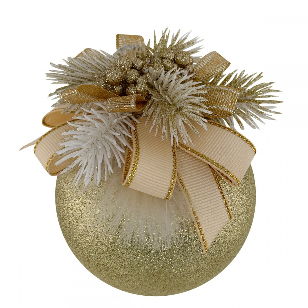 Подвеска декорированная MIS LT Шар 8 см в ассортименте