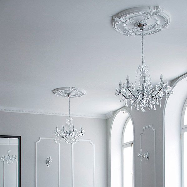 Люстра подвесная Strotskis Cytisus 8x60 Вт E14 хром 3188/8 