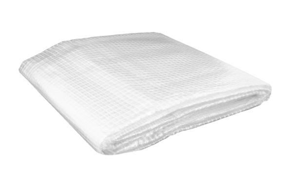 Тент универсальный MasterTool Leno Crystal 4х5 м белый 