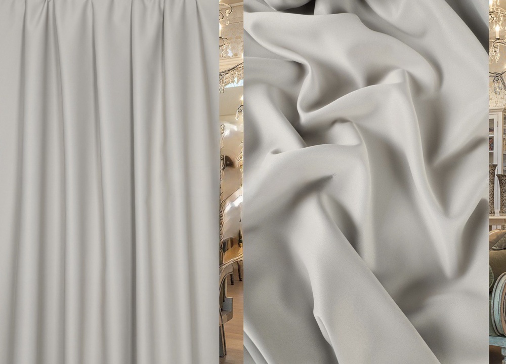 Штора-блэкаут Matte бежевая матовая 200х270 см Velvet House