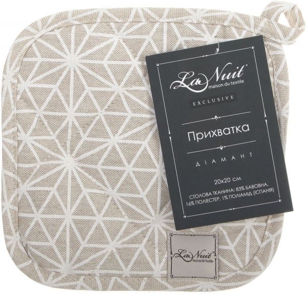 Прихватка Діамант 20x20 см різнокольоровий La Nuit 