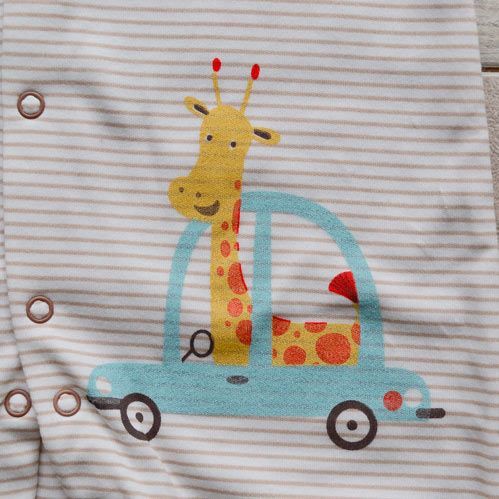 Комбінезон Minikin р.80 білий у смужку 205903 