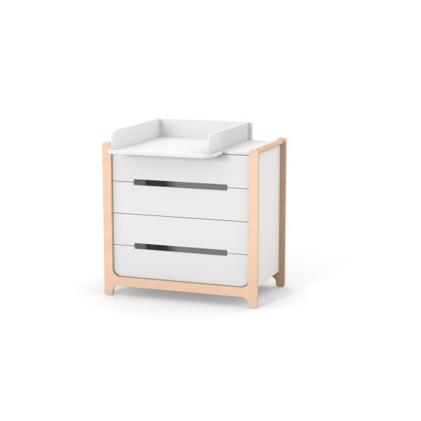 Комод Veres Ніцца 900 біло-буковий 33.2.36.2.15 