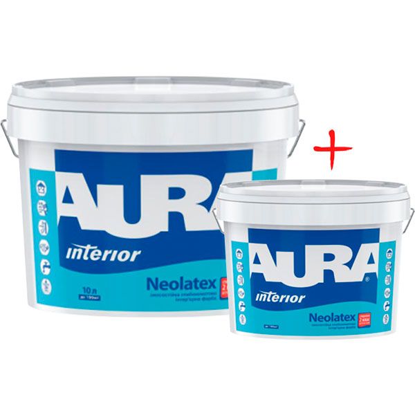 Комплект Aura Neolatex 10 л + 2.5 л