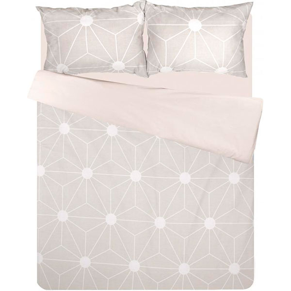 Комплект постельного белья семейный Ibodo Точка