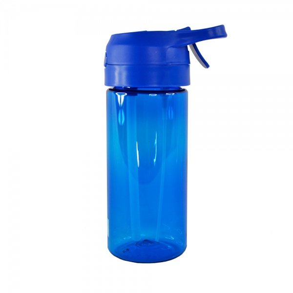 Бутылка Bright 440 мл синий Line Art