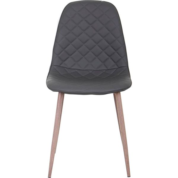 Стул обеденный Merlin черный/серый