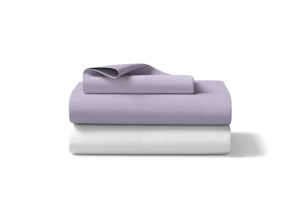 Комплект постільної білизни Mono 1.5 фіолетовий Luna