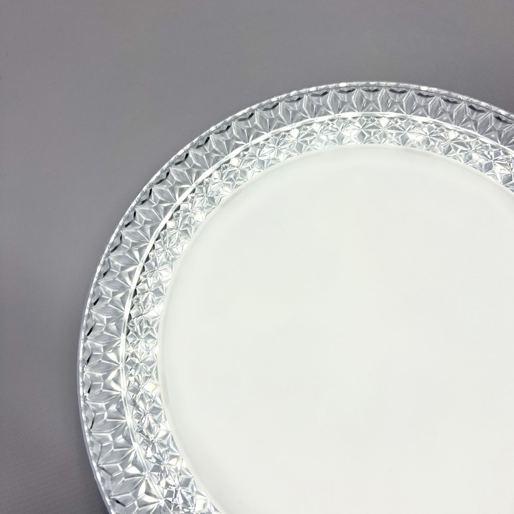 Світильник світлодіодний Sensio 36 Вт білий/прозорий 5000 К MIYA 36W R