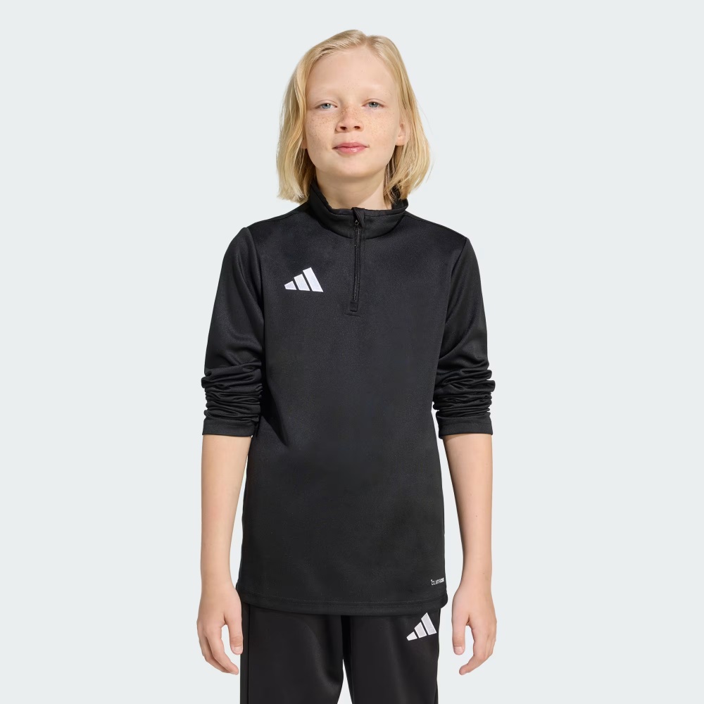 Джемпер Adidas ENT26 TR TOPY BLACK/WHITE JZ6630 р.140 черный