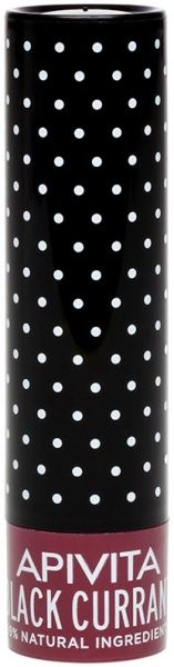 Бальзам для губ для губ Apivita із бджолиним воском і чорною смородиною 4,4 мл