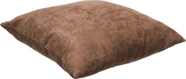 Подушка декоративная 45x45 см коричневый 