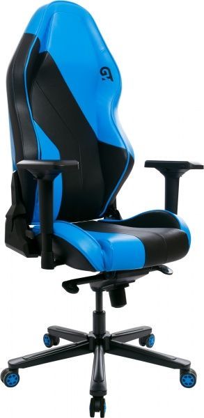 Кресло GT Racer X-3102 Wave Black/Blue черно-синий 
