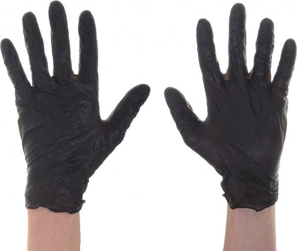 Перчатки нитриловые PROservice Professional стандартные р.XL 50 пар/уп. черный 