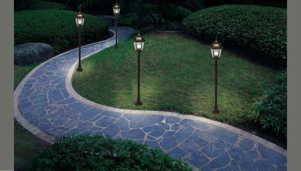 Фонарный столб Expert Dallas E27 60 Вт IP44 античная бронза ELWf-11278SJ-P-1 