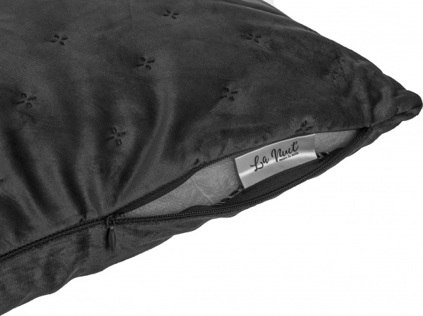 Подушка декоративная Modena 45x45 см черный La Nuit 