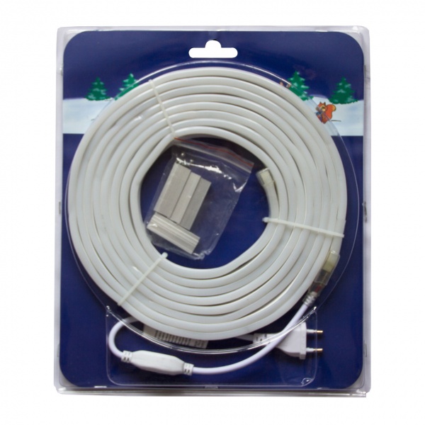 Электрогирлянда линейная Девилон Гибкая трубка зеленая 950095 светодиодная (LED) 5 м 