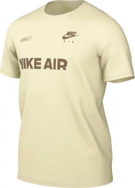 Футболка Nike M NSW AIR 1 TEE DM6337-113 р.2XL бежевий