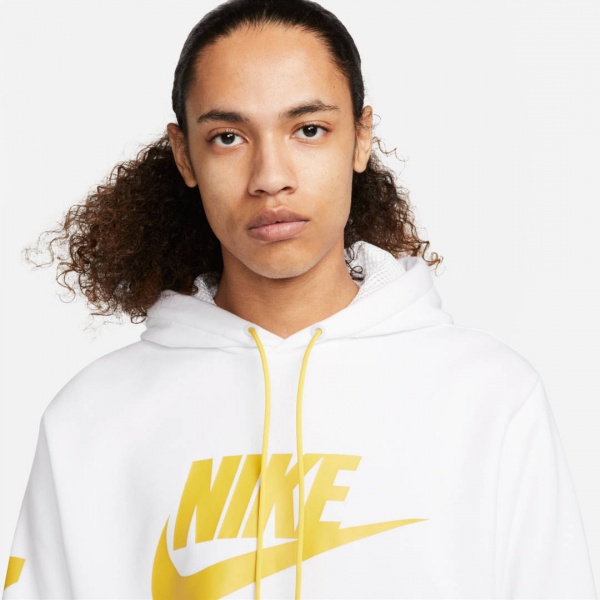 Джемпер Nike M NSW NIKE AIR BB PO HD DM5202-100 р. M белый