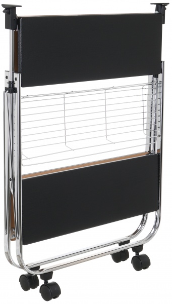 Стол раскладной SG-0201-TA 680x400x640мм хром/черное дерево (SG-0201 ) 