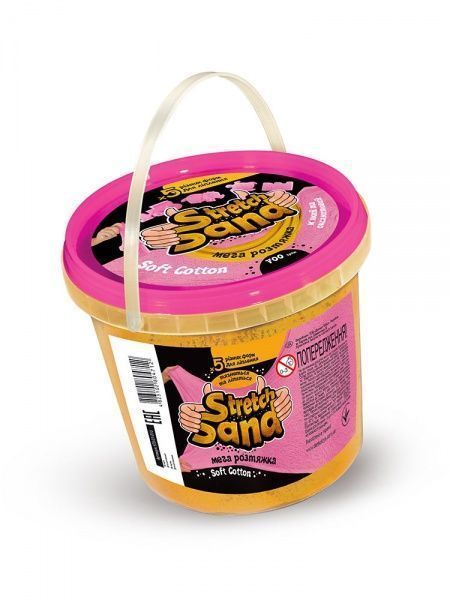 Кінетичний пісок Danko Toys Stretch Sand 700 г укр. (12)