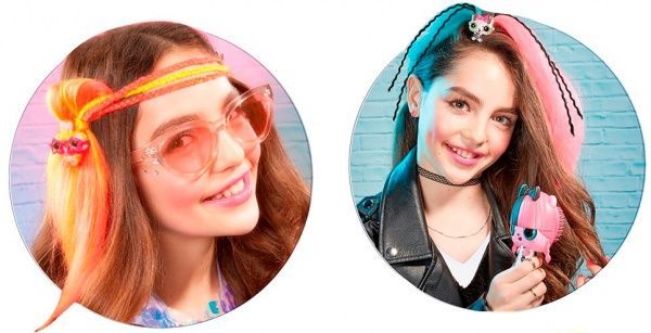 Игровой набор POP POP HAIR SURPRISE Модная Прическа с аксессуарами 558552