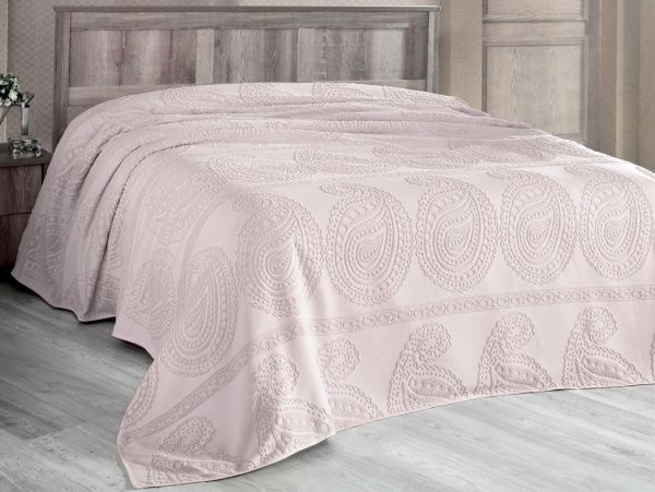 Простирадло-покривало махрове Misley 160x220 см бежевий Arya 