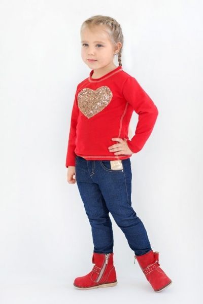 Джинсы Модний Карапуз р.110 синий 03-00548 