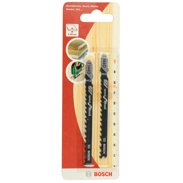 Набір полотен для лобзика Bosch T144D 2609258718 2 шт.  