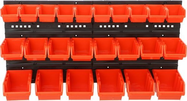 Планка для крепления модульных лотков для мелких деталей Prosperplast с ергобоксамы 24 шт. 79V192 