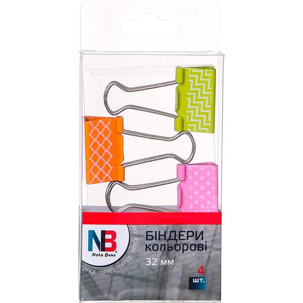 Біндер 32 мм 4 шт.