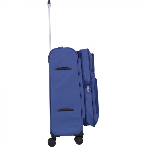 Чемодан Bagland М New 70 л синий 3799124 