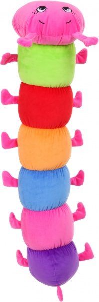 Мягкая игрушка Копица Гусеничка 15 см разноцветный 00276-1