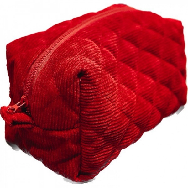 Косметичка Organize Косметичка вельветовая Organize 24*13*13 см (красная) красный 