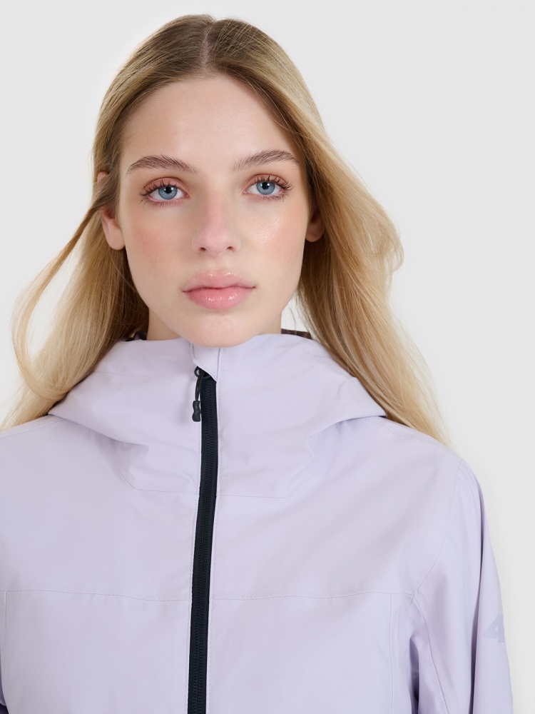 Ветровка женская 4F TECHNICAL JACKET F702 4FWSS25TTJAF702-52S р.M сиреневая