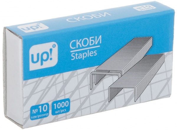 Скоби №10 1000 шт. UP! (Underprice)