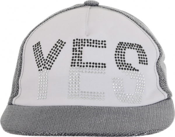 Кепка для девочек Pampona 21 L 13 р.52 серебряный 