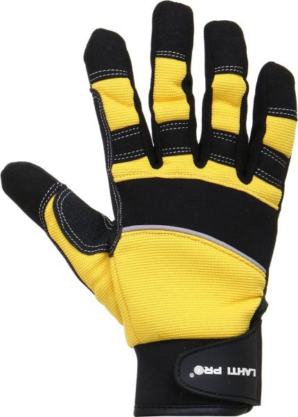 Перчатки Lahti Pro защитные с покрытием микрофибра XL (10) L280810K