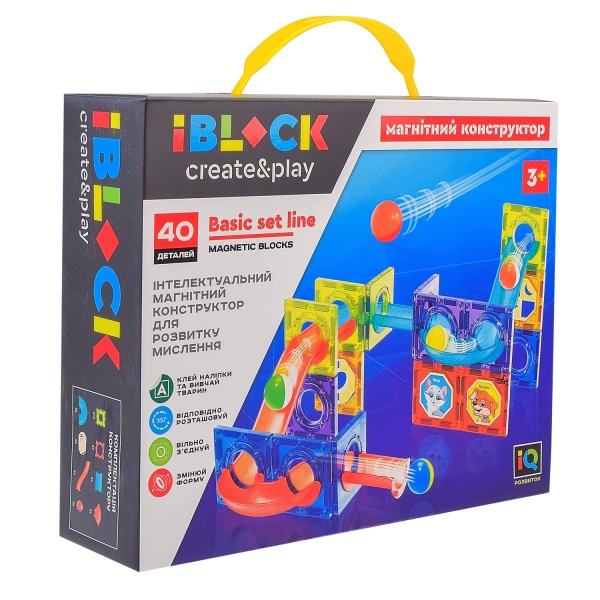 Конструктор магнитный Iblock PL-921-250